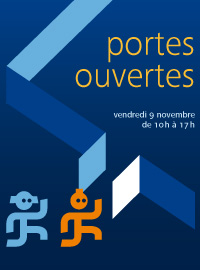 Journée portes ouvertes 2012 :<br> l'affiche de l'événement.